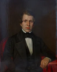 Portret van Jan Otto van Beek